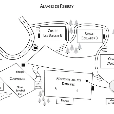 Διαμέρισμα Alpages De Reberty - Spacieux Et Lumineux - Proche Des Pistes - Balcon - Piscine - Parking Couvert Mae-7011 Saint-Martin-de-Belleville